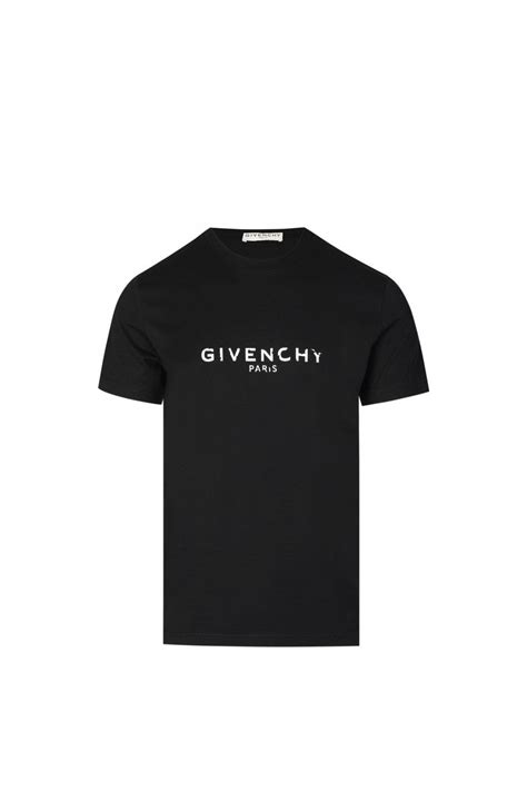 givenchy logo t shirt distressed|Givenchy graphic crewneck t shirt.